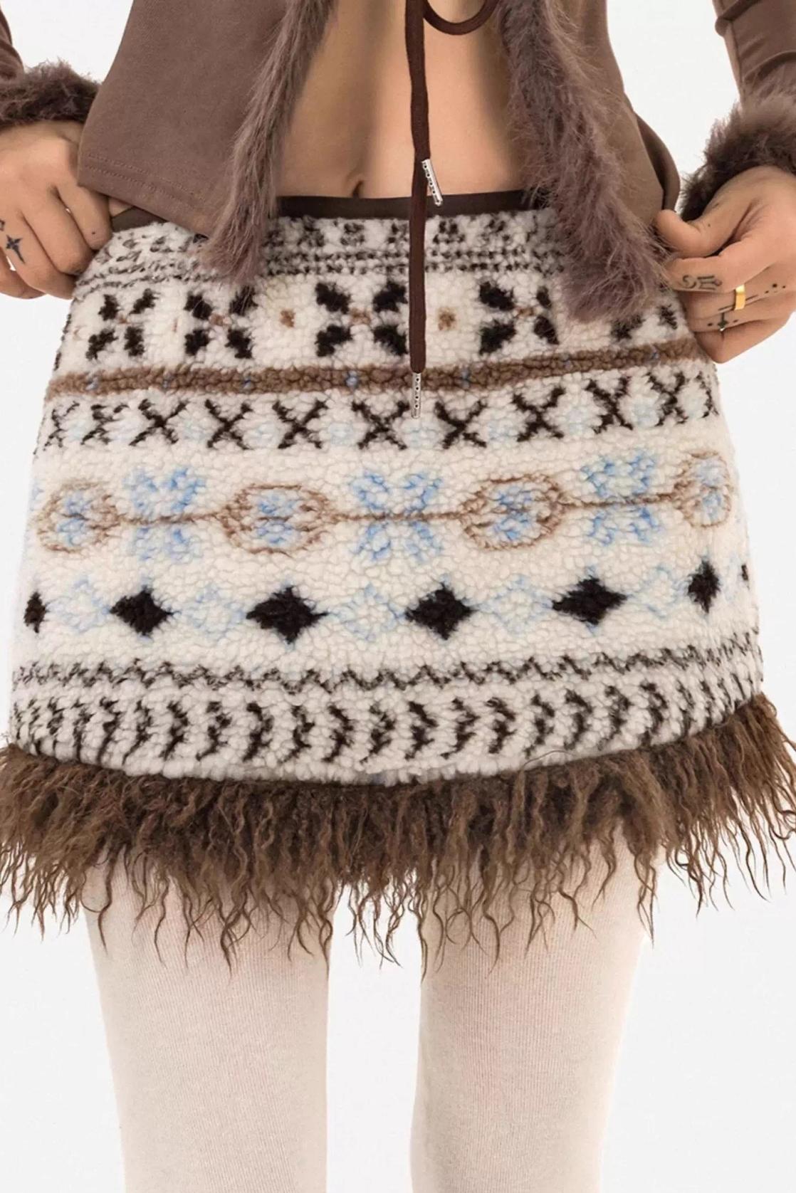 Retro Ethnic Cotton Coat Set-Up