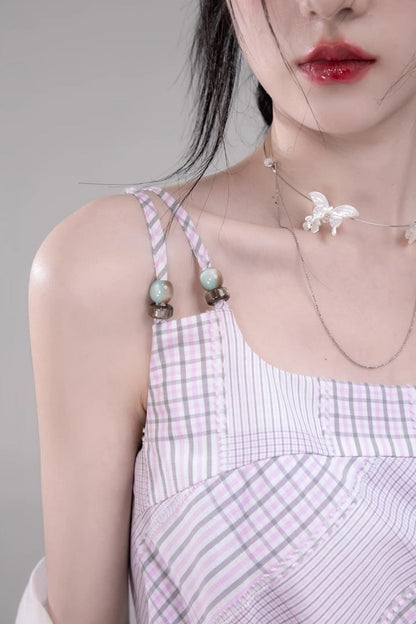 Artistic Halter Dress