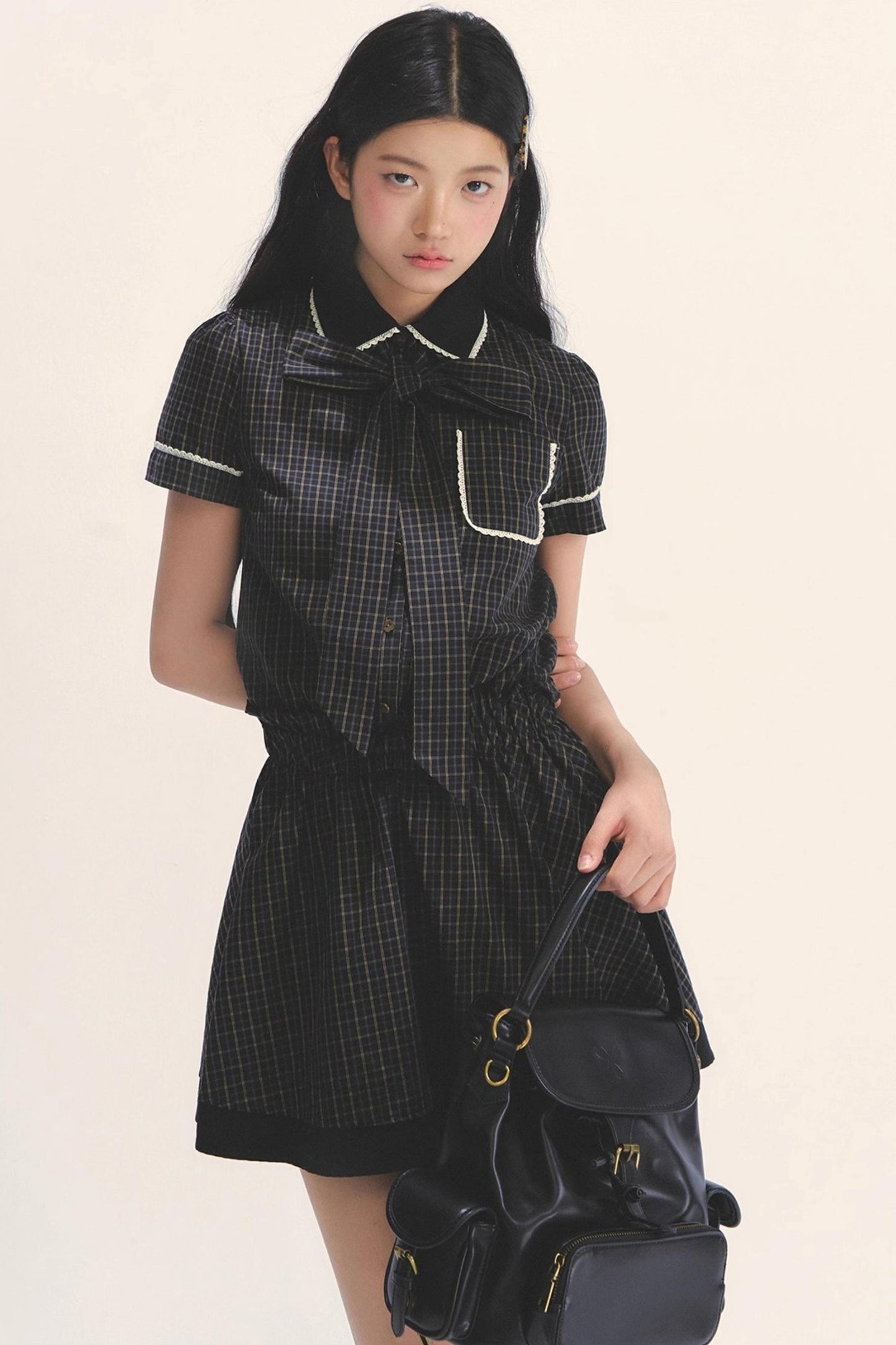 Vintage Plaid Dress