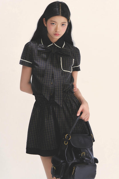 Vintage Plaid Dress