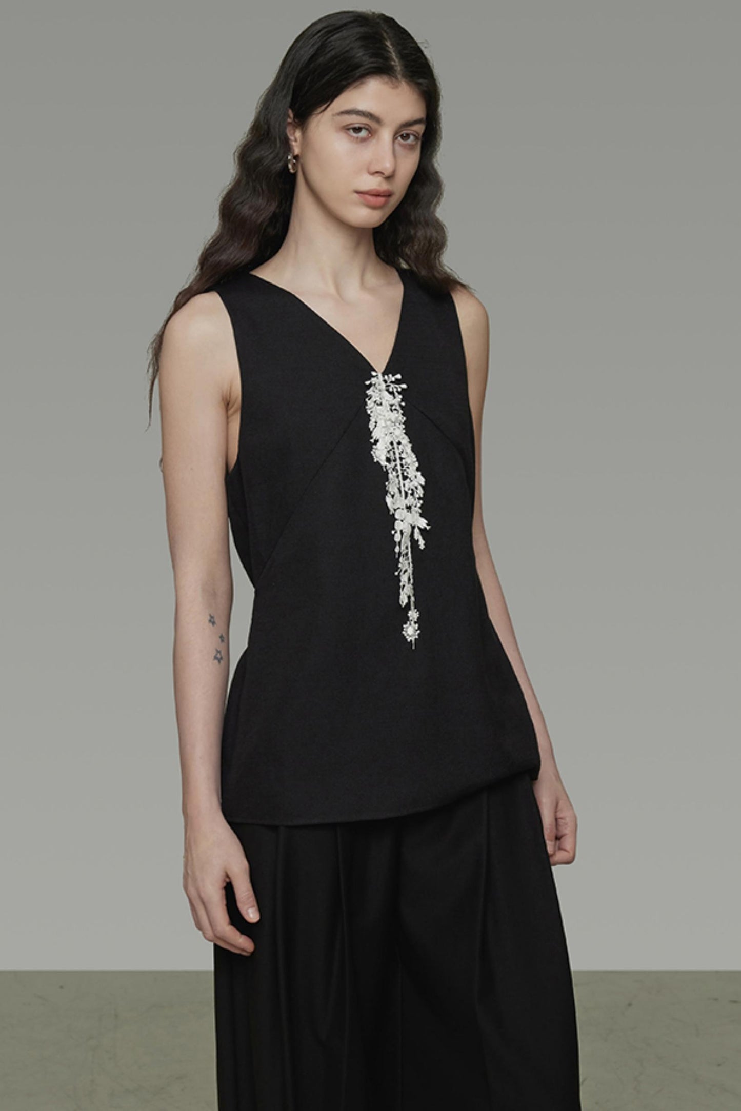 Lace Tassel Summer Vest