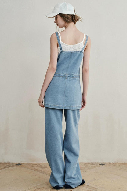 Sea Salt Washed Denim Pants