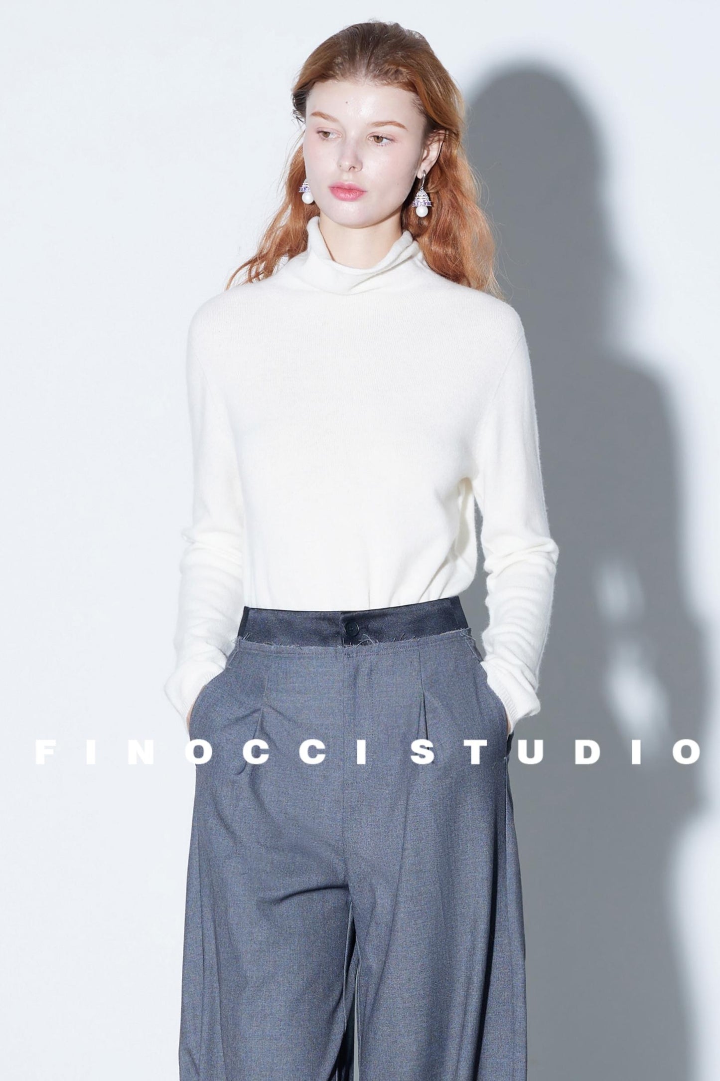 Sheep Wool High-Neck Base Layer Top