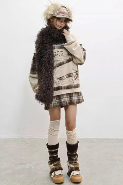 Original Imitation Sheep Wool Scarf