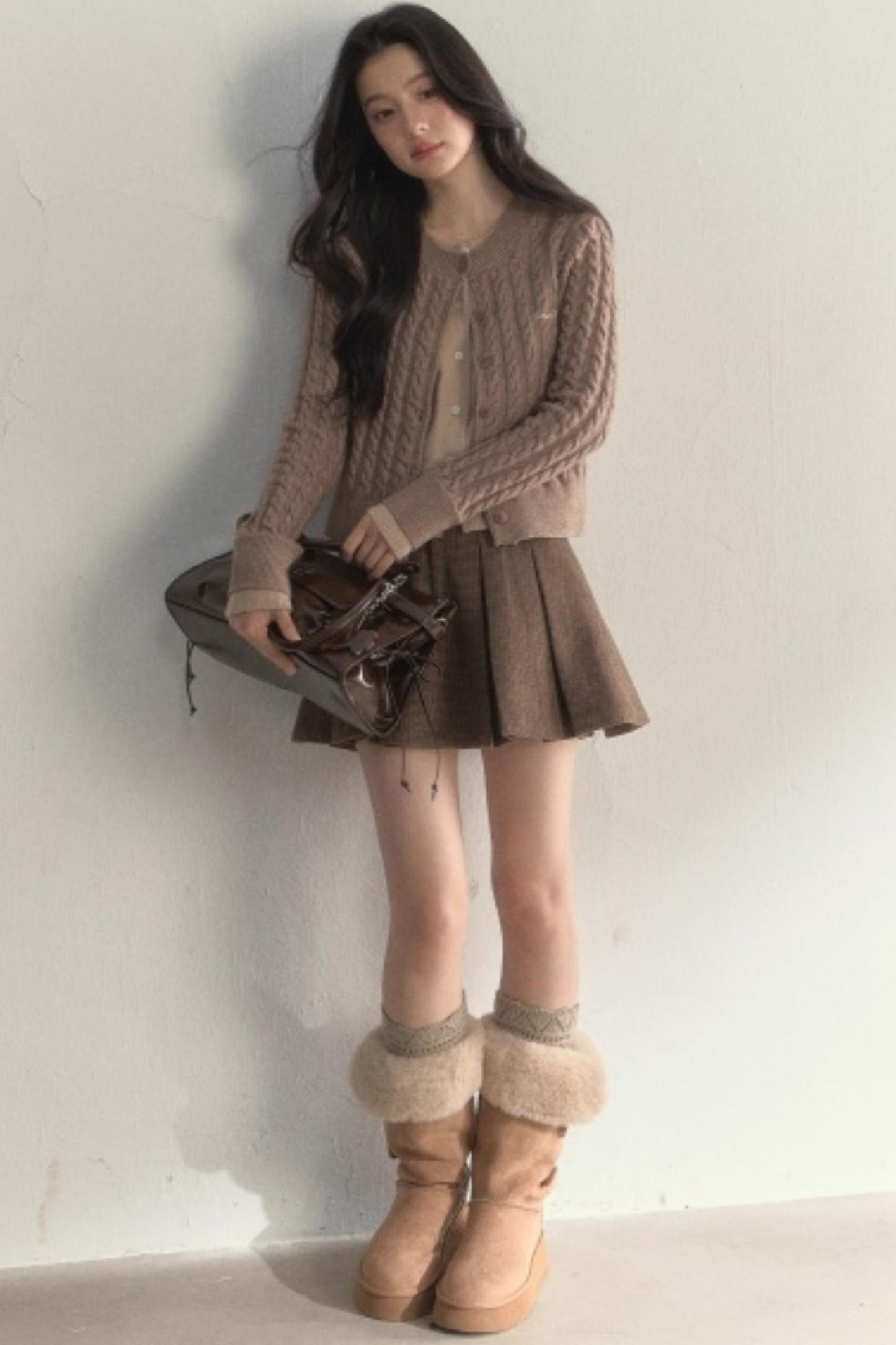 Fake Two Gentle Knit Sweaters