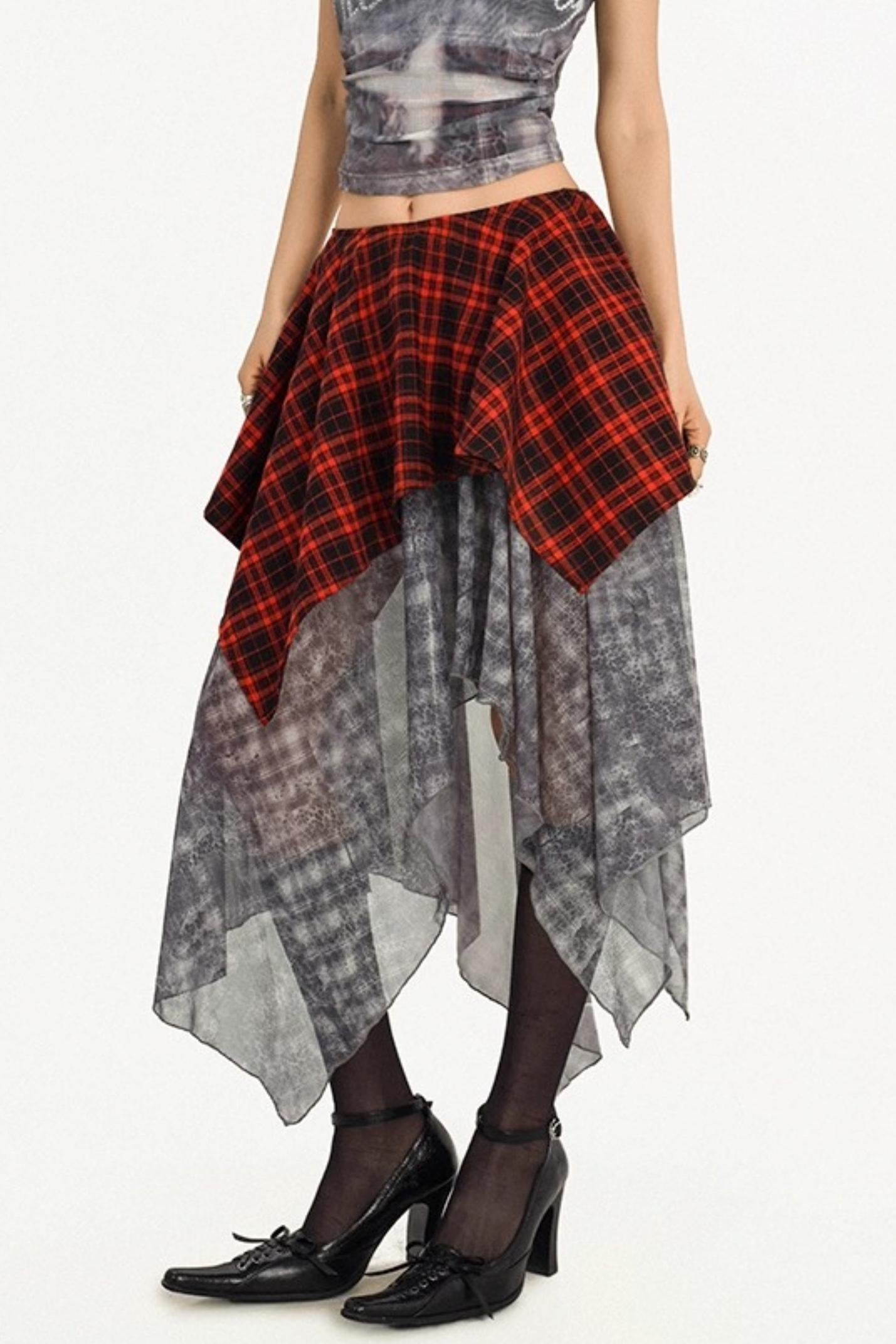 Original American Retro Layered Skirt