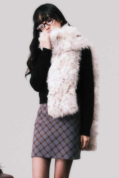 Winter Thick Warm Fur Scarf