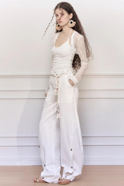 Elegant Wide-Leg Pants