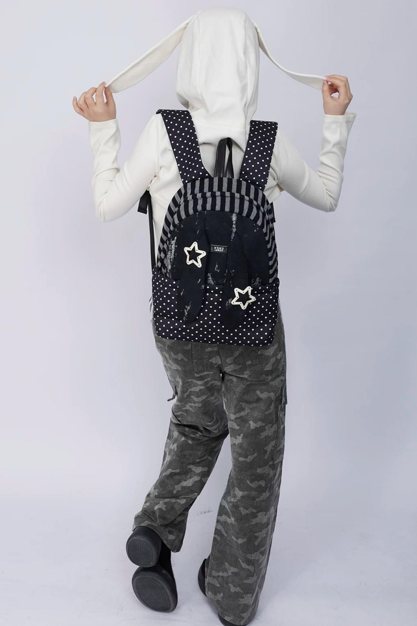 Wild Rabbit Crossbody School Bag