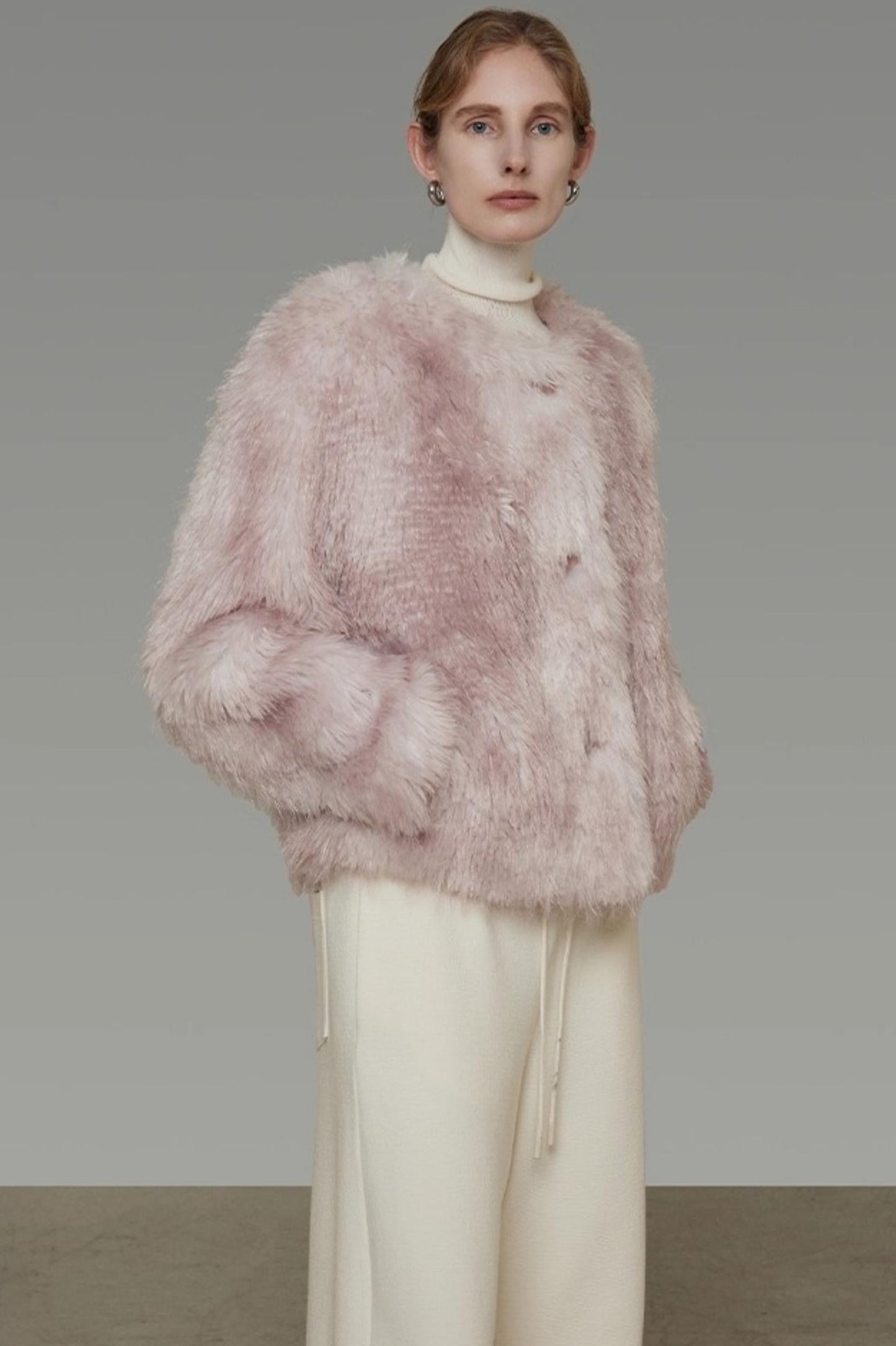 Plush Winter Cropped Jacket