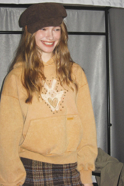 Autumn Angel Rabbit Hoodie