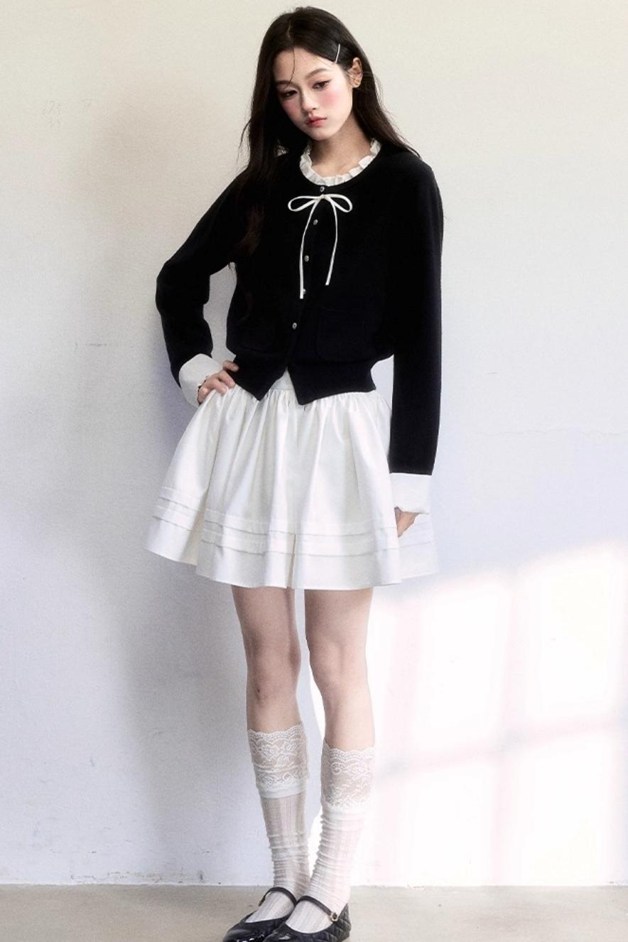 Sweetheart Ballet Cardigan Set-Up