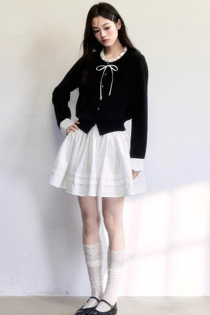 Sweetheart Ballet Cardigan Set-Up