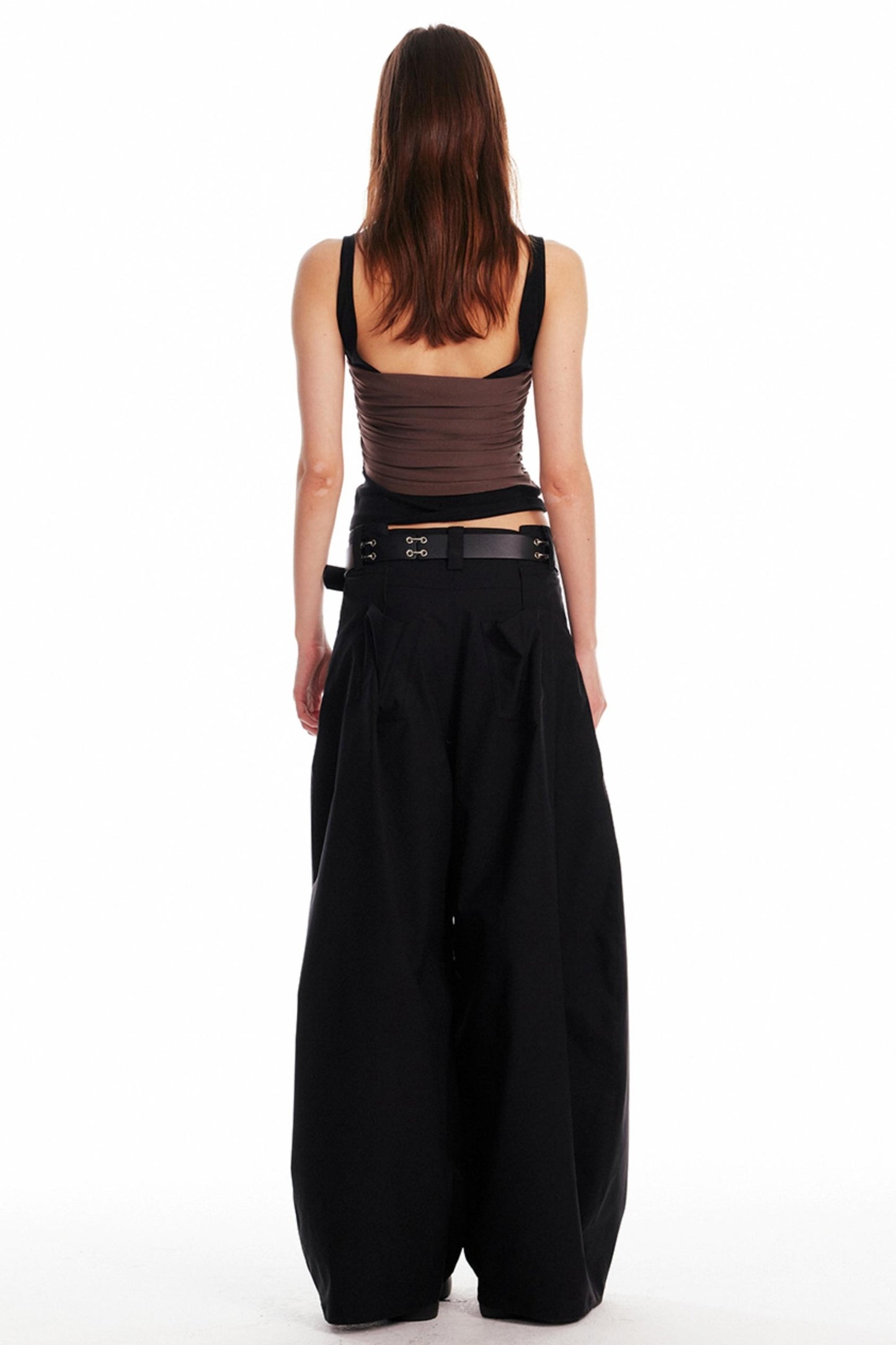 Chic Pleated Sleeveless Top