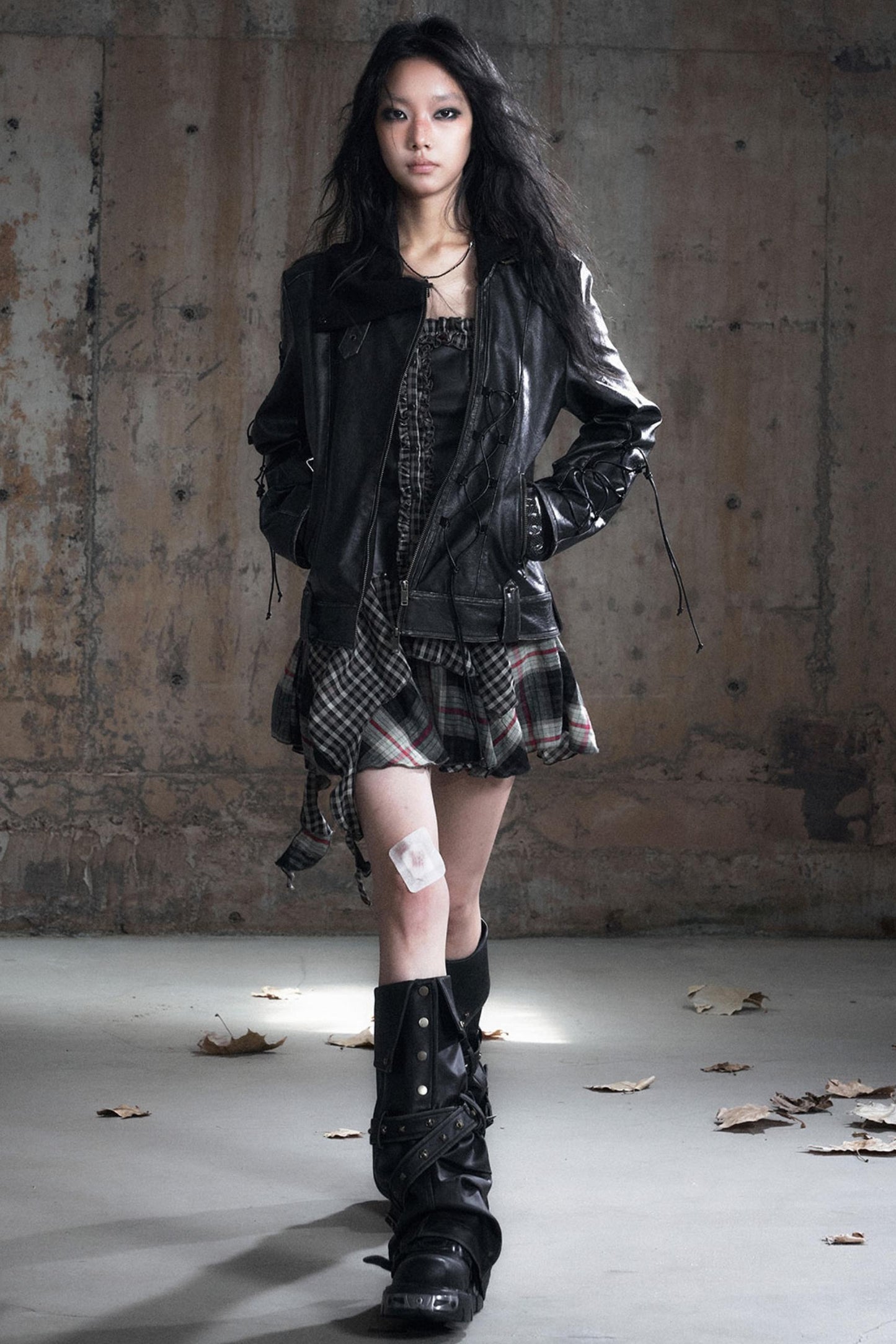 Polished Leather Boot Cover