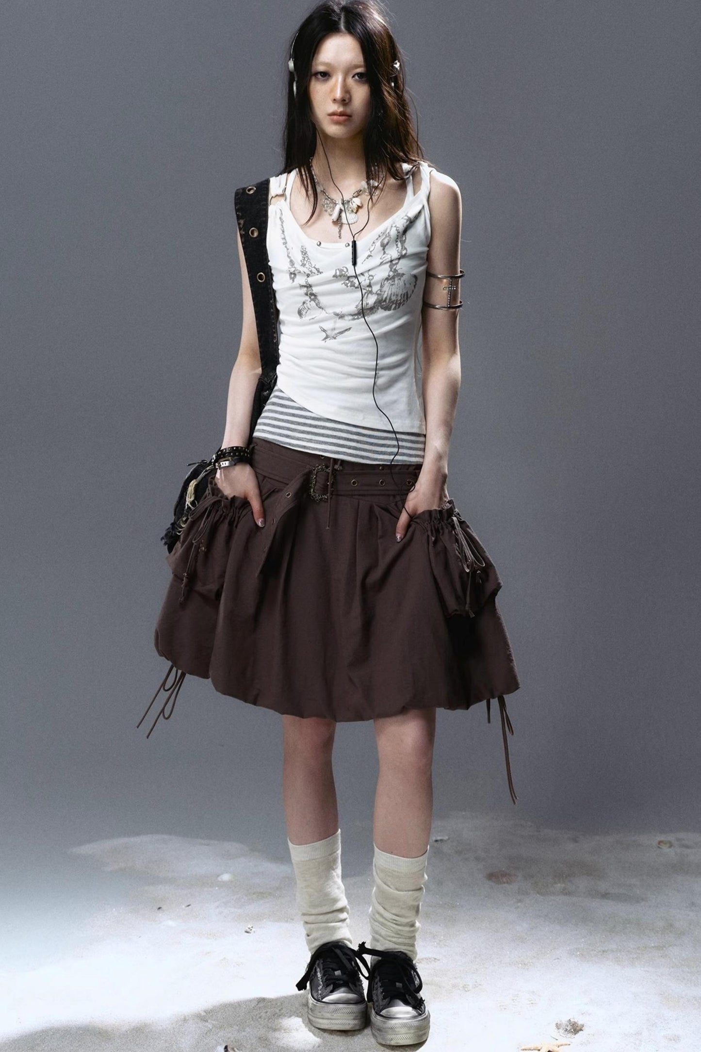 Sea Witch Midi Skirt