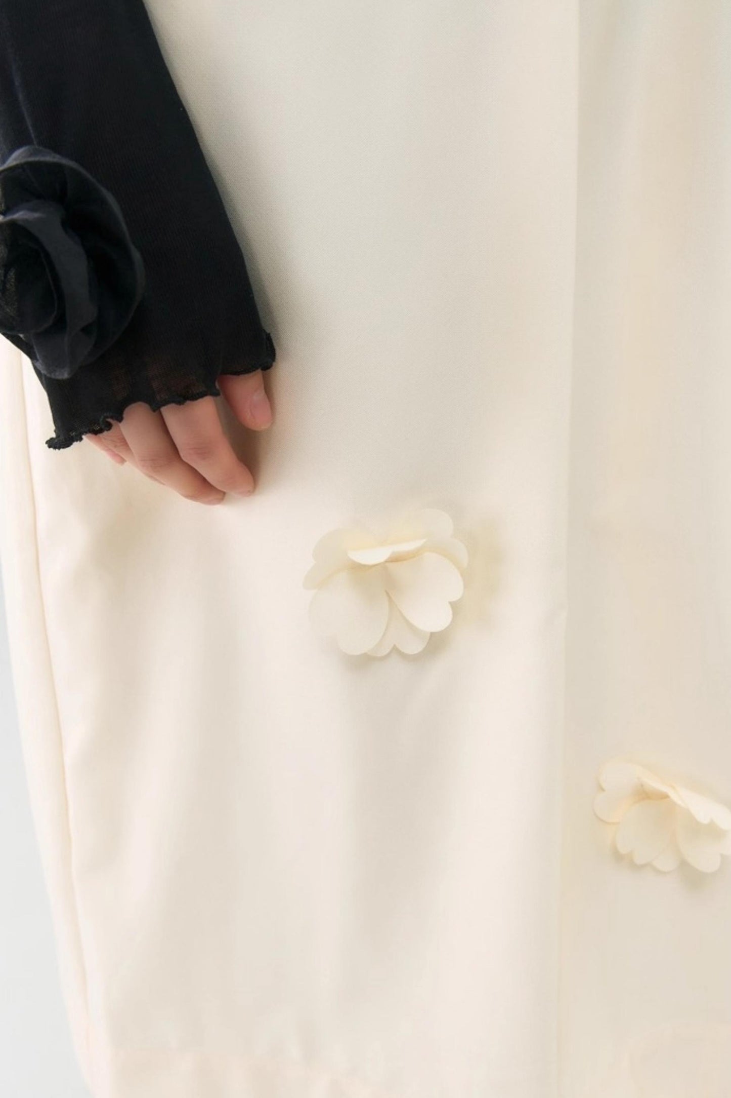 Flower Twisted Strap Suspender Dress