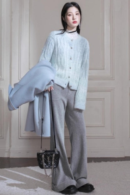 Snow Melt Corduroy Flared Pants