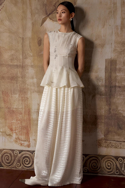 Casual Wide-Leg Pants