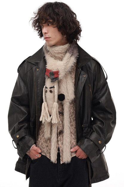 Mohair Wool Puppy Scarf