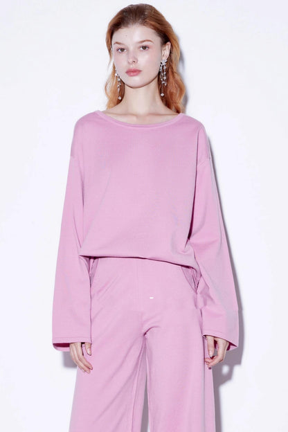 Autumn Silk Pullover Set-Up