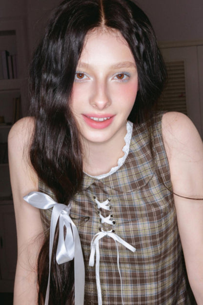 Vintage Tie-Doll Dress