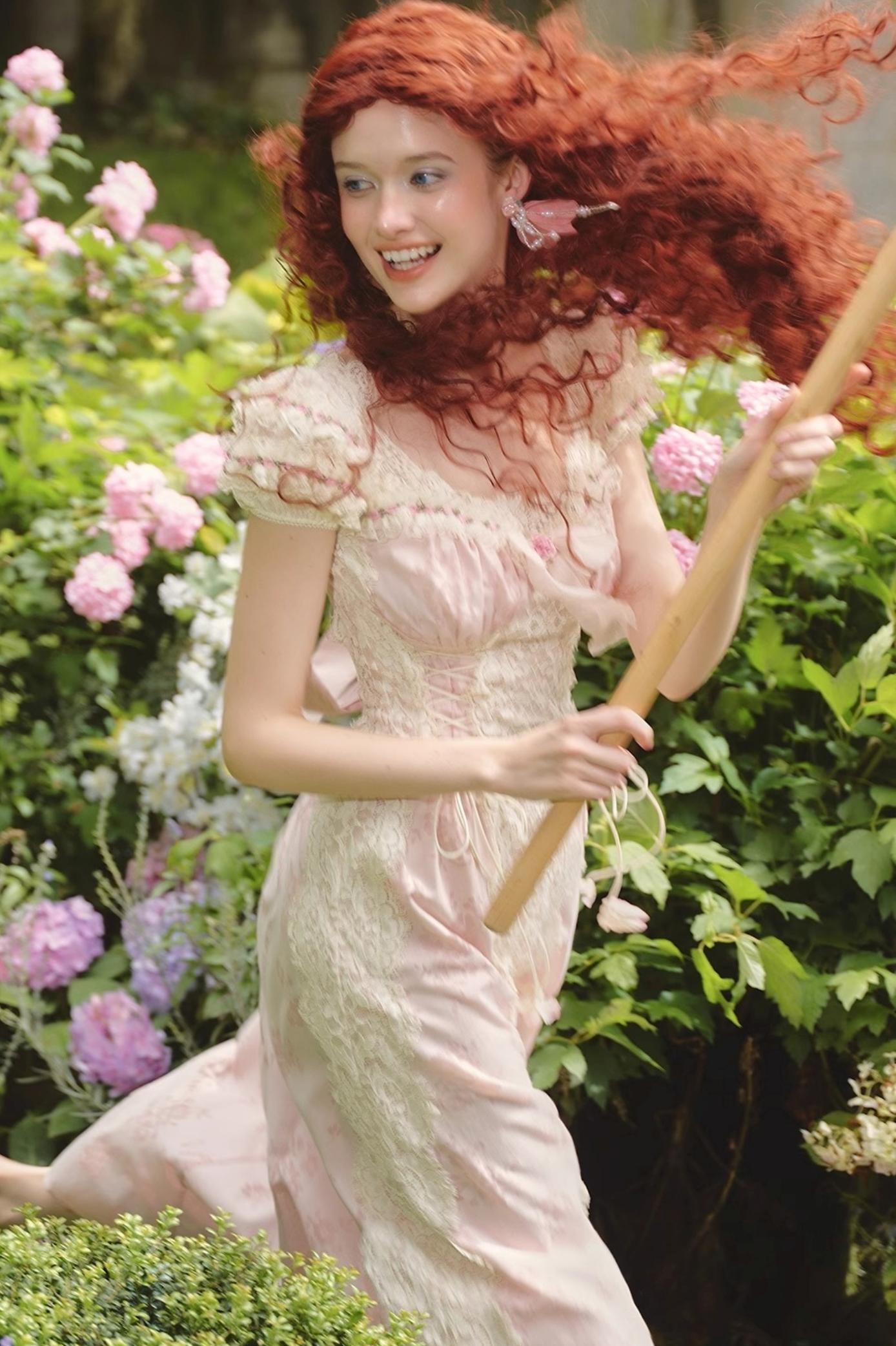 French Sweet Lace Dress