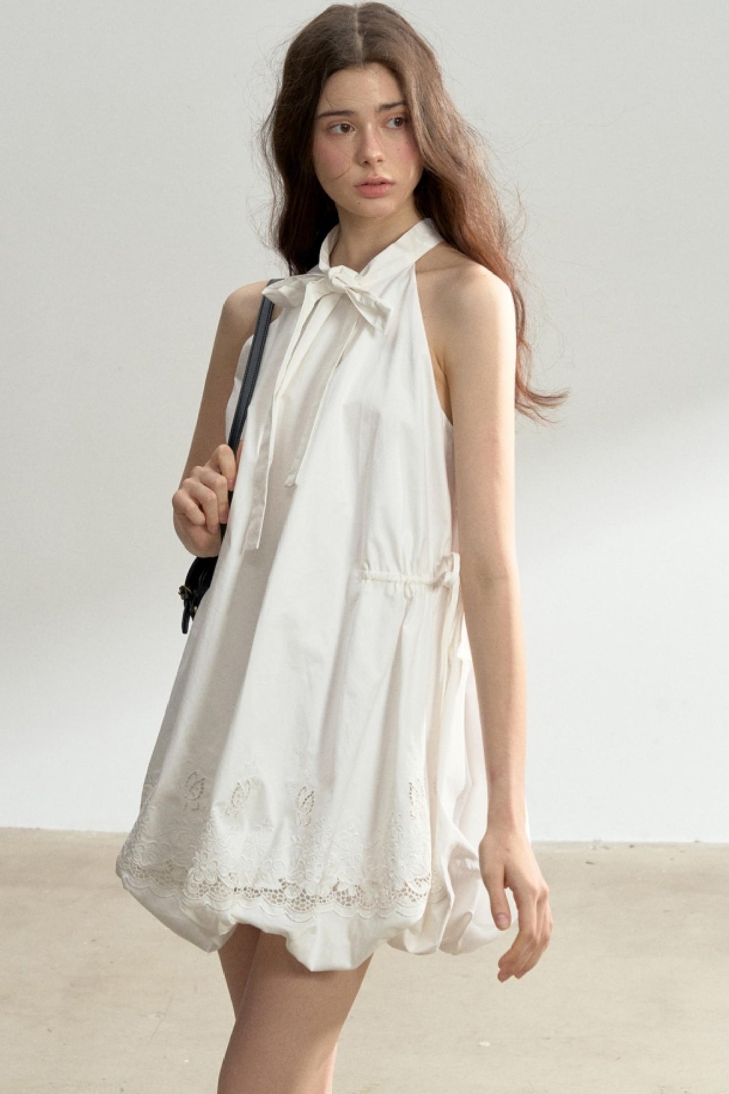 Sleeveless Floral Dress