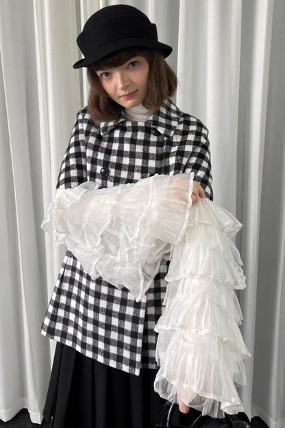 Multi-Layer Lace Mesh Sleeves