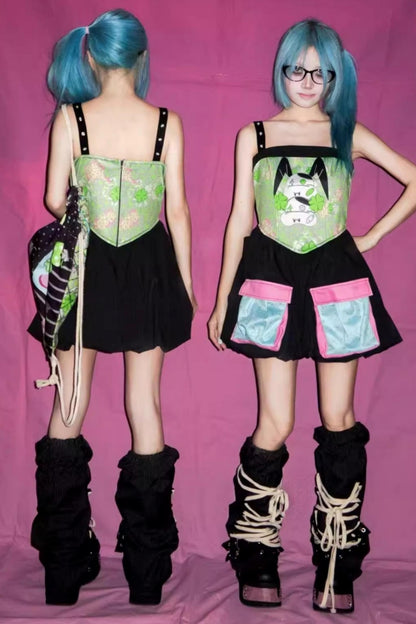 Endless Striped Sock Cover