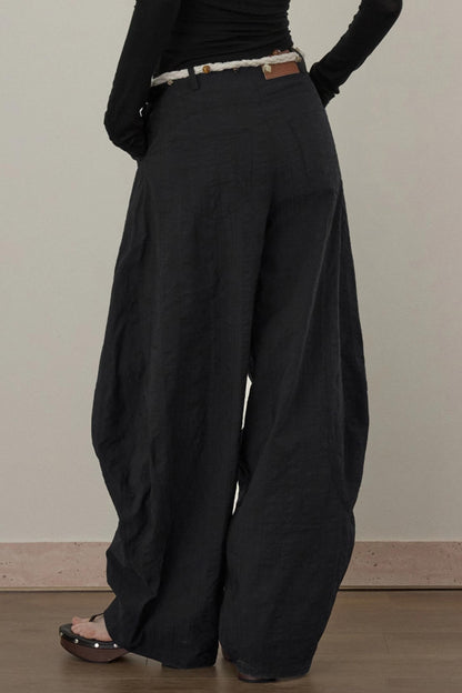 Lazy Retro Loose Casual Pants
