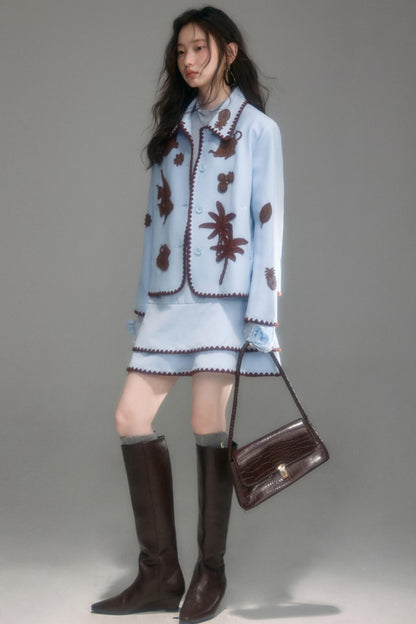 Momo Tea Fun Suit Jacket Set-Up