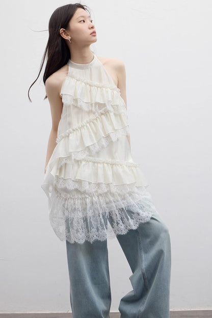 Vintage Light Blue Wide-Leg Jeans