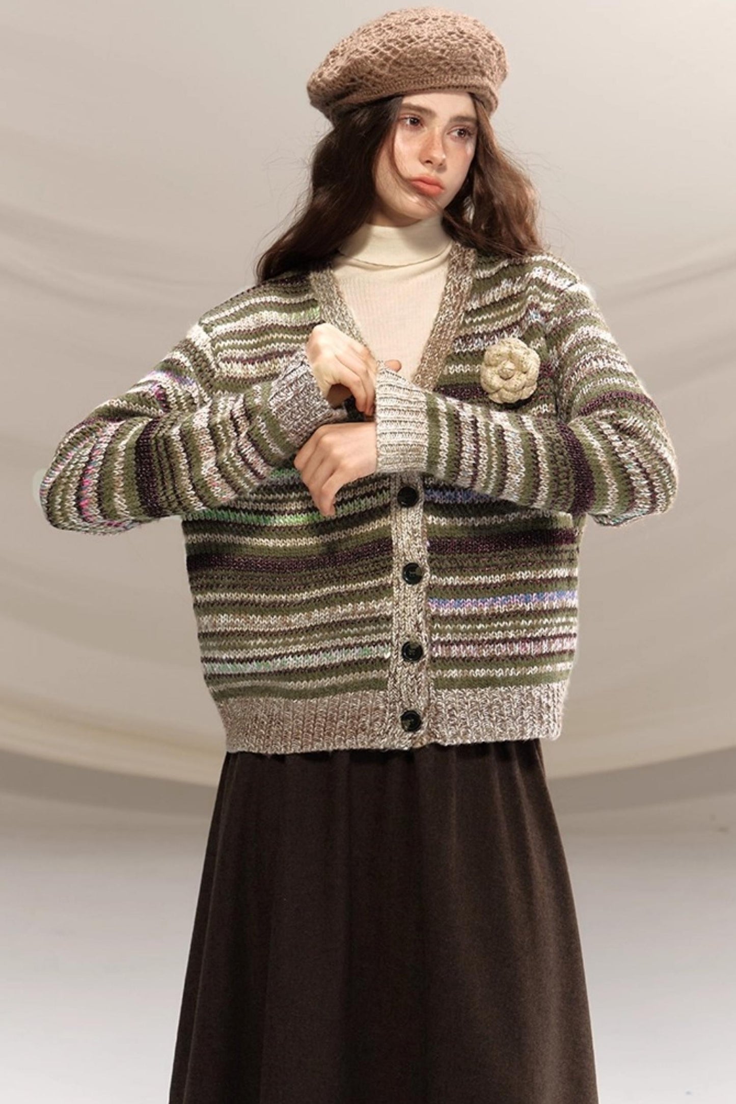 London Castle Vintage Wool Cardigan