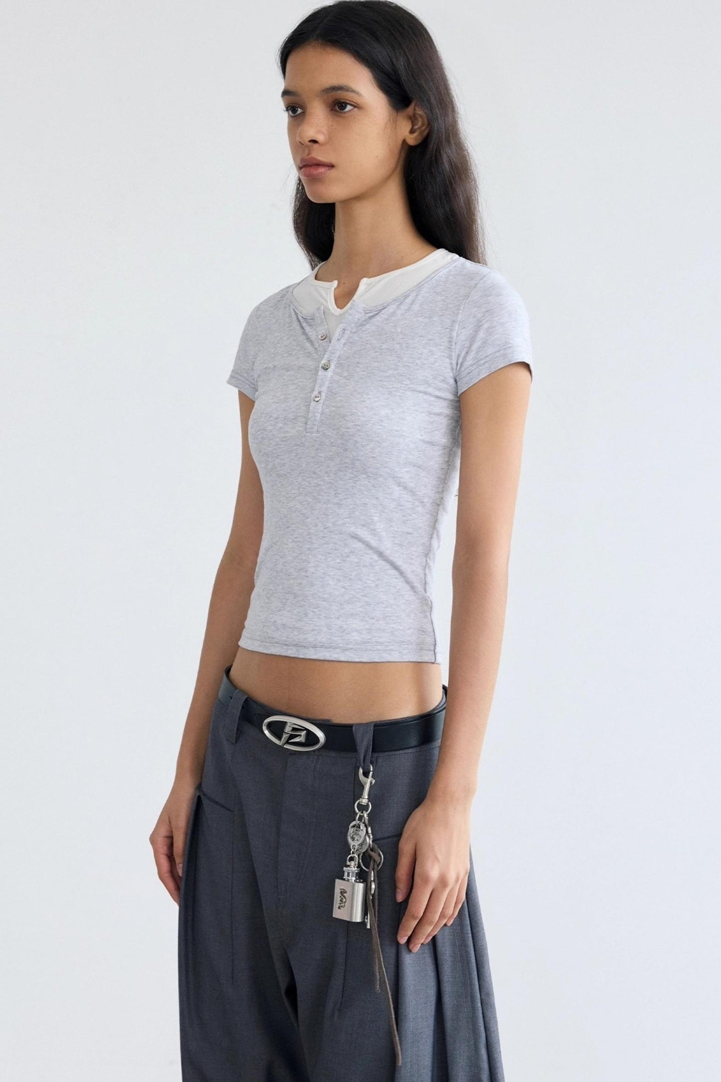 Slim Layered Tee