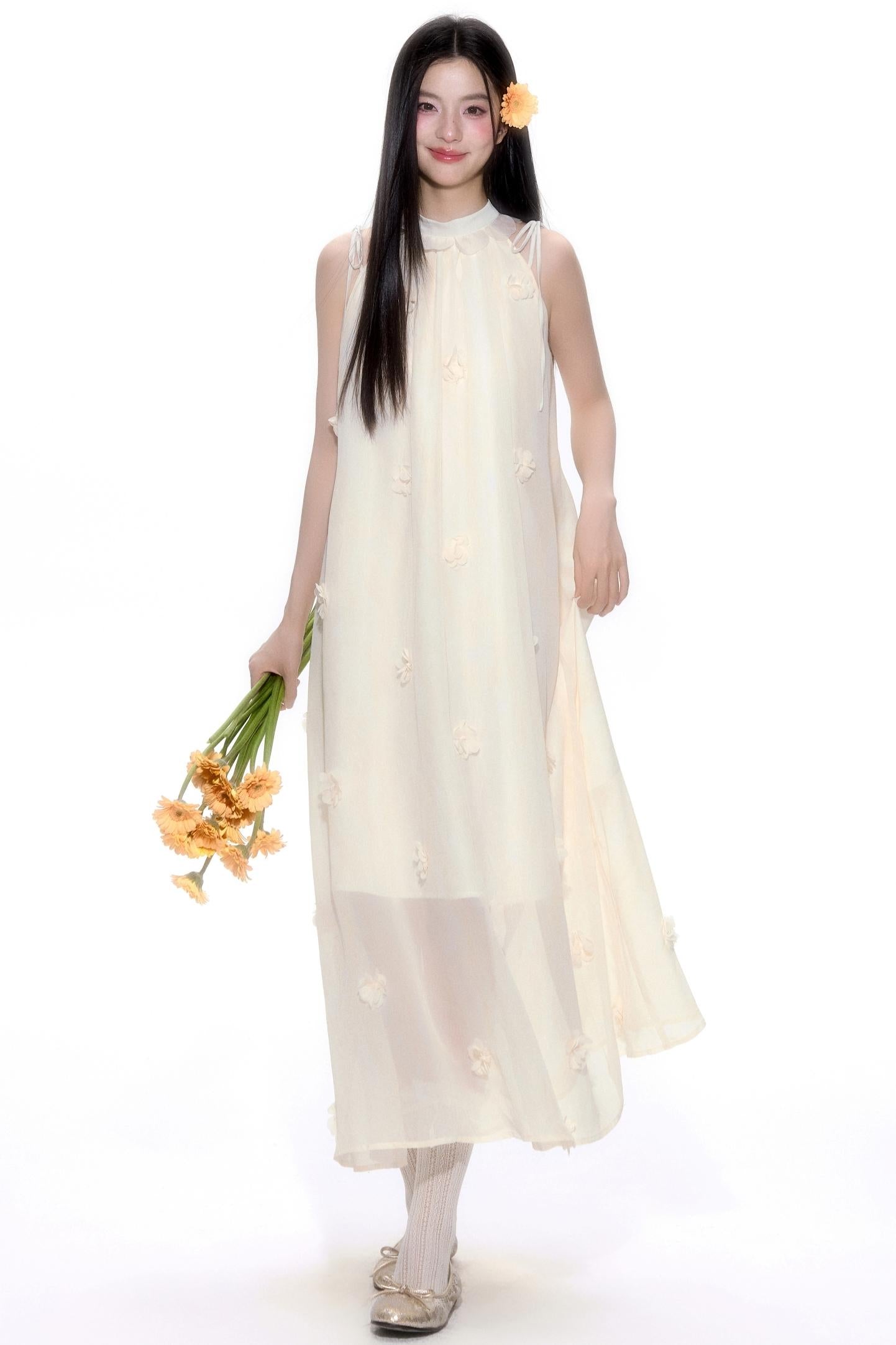 Floral Fairy Chiffon Dress