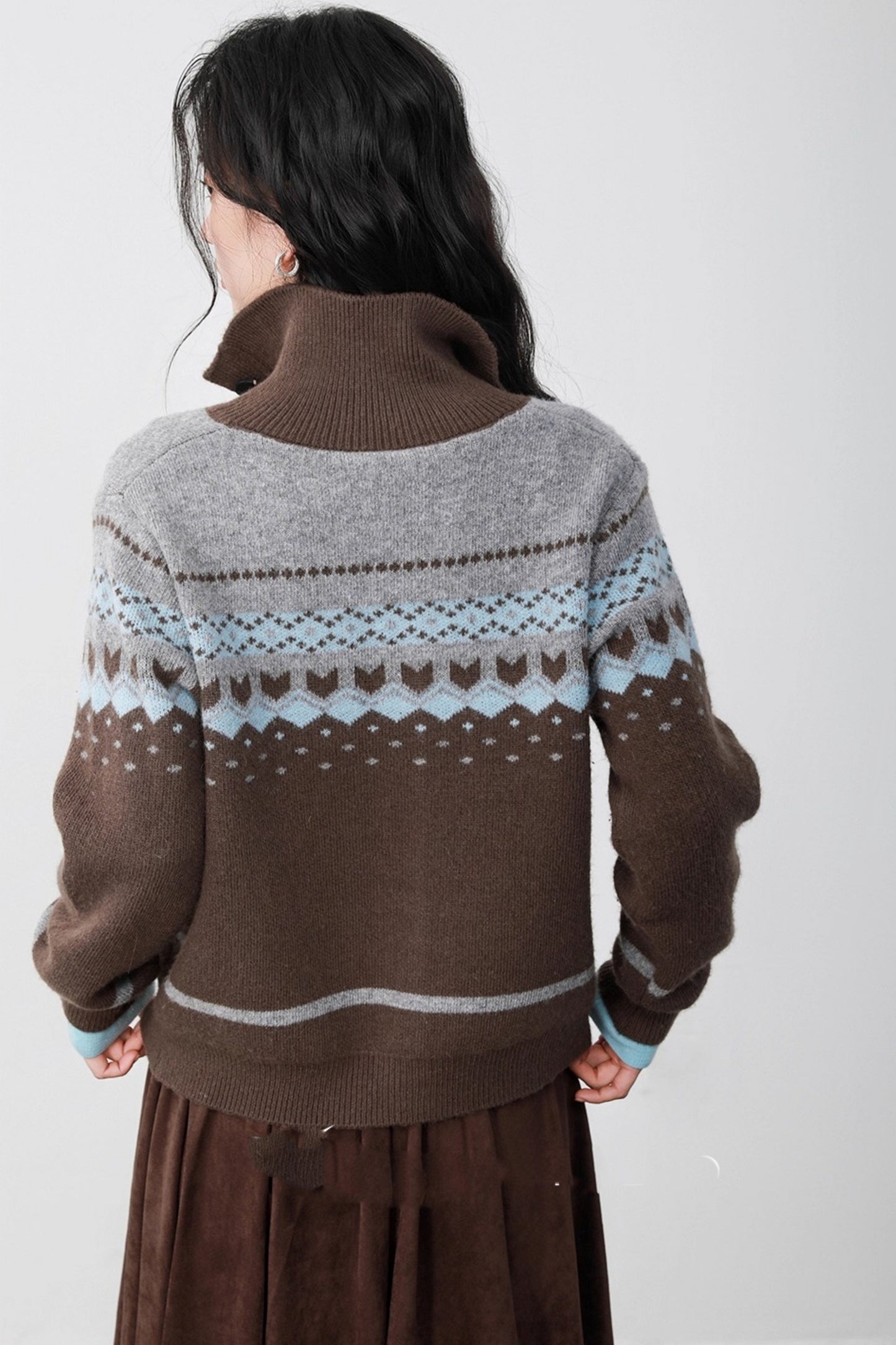 Sea Salt Fair Isle Cardigan
