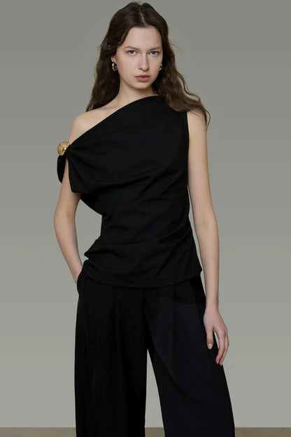 Off-Shoulder Slim Top