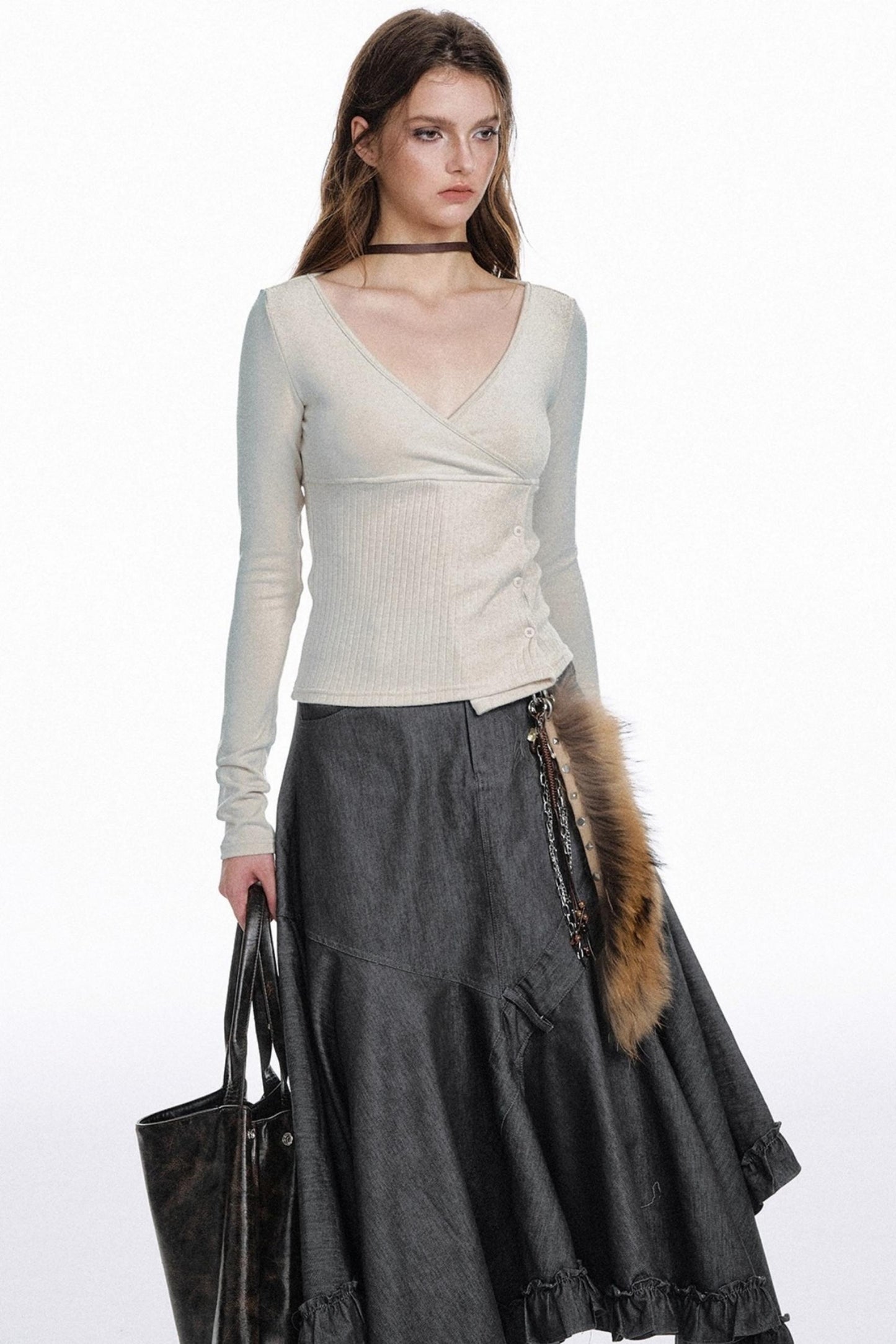 Hot Girl Style Long Sleeve T-Shirt