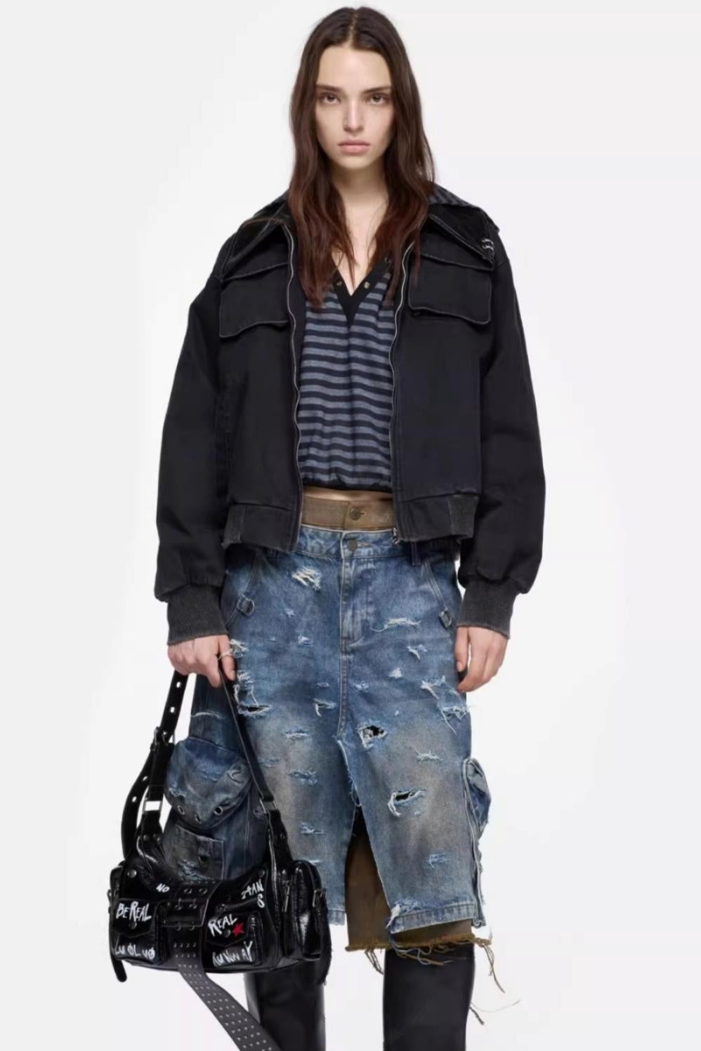 Overseas Celebrity Fashion Blogger Jacket