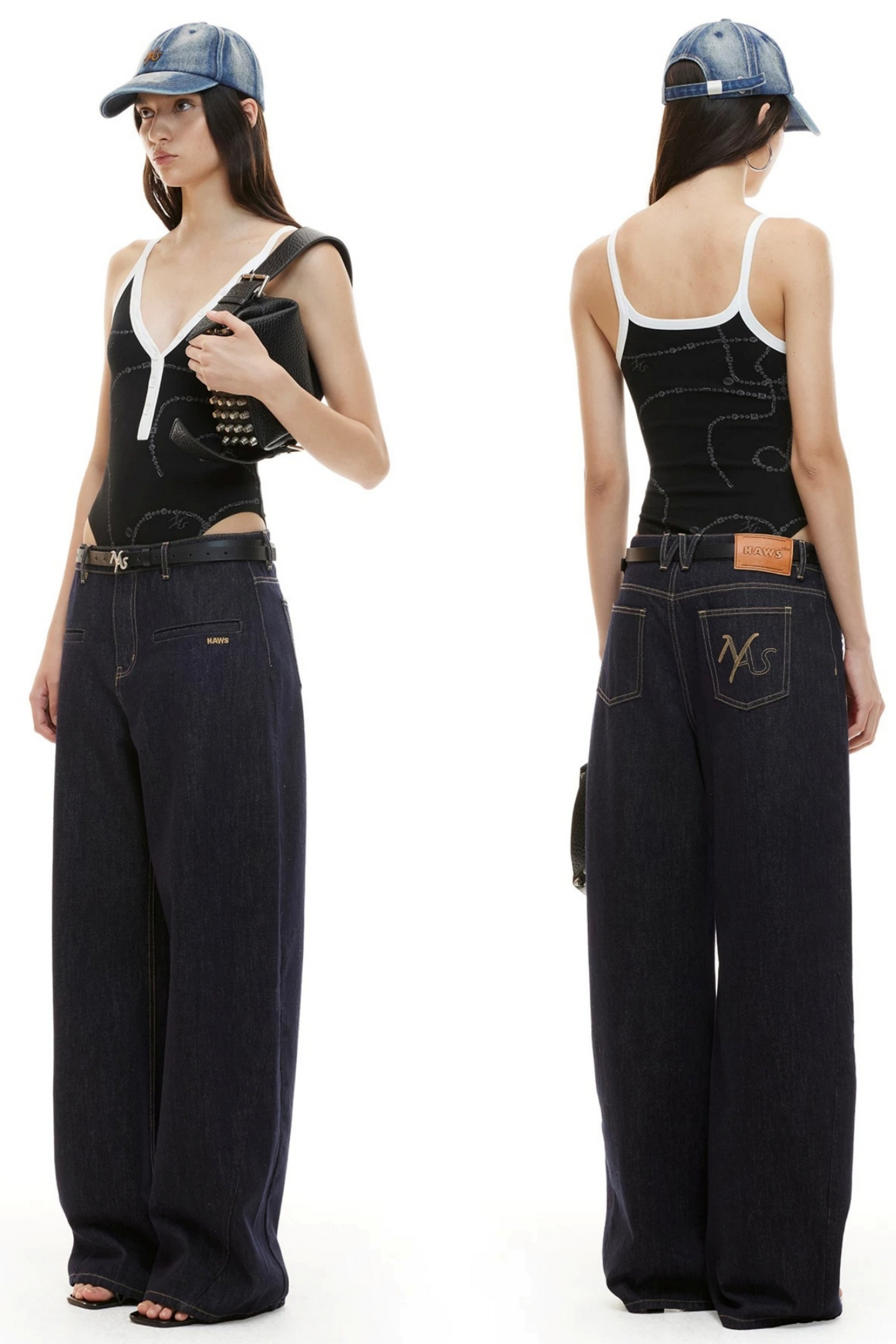 Color-Blocked Slim-Fit Camisole