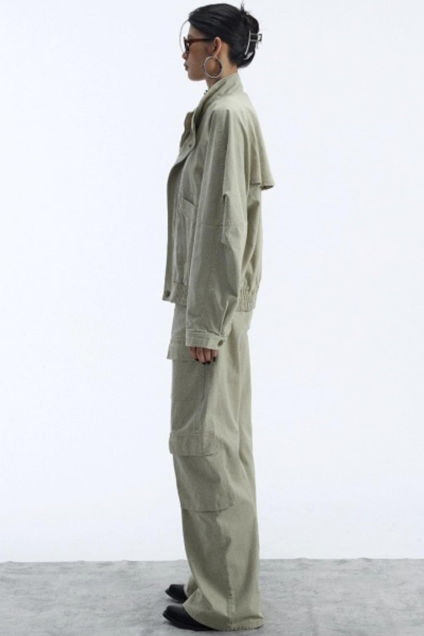 Retro Modern Workwear Jacket