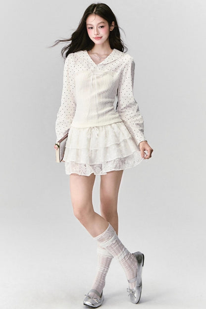 Fragile Navy Patchwork Shirt