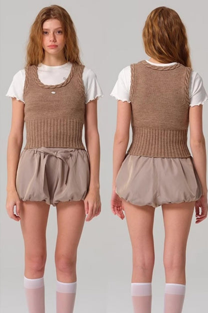 Charming Parisian Knit Undershirt