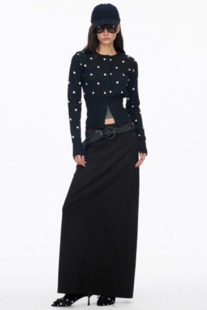 Versatile Slimming Straight Skirt