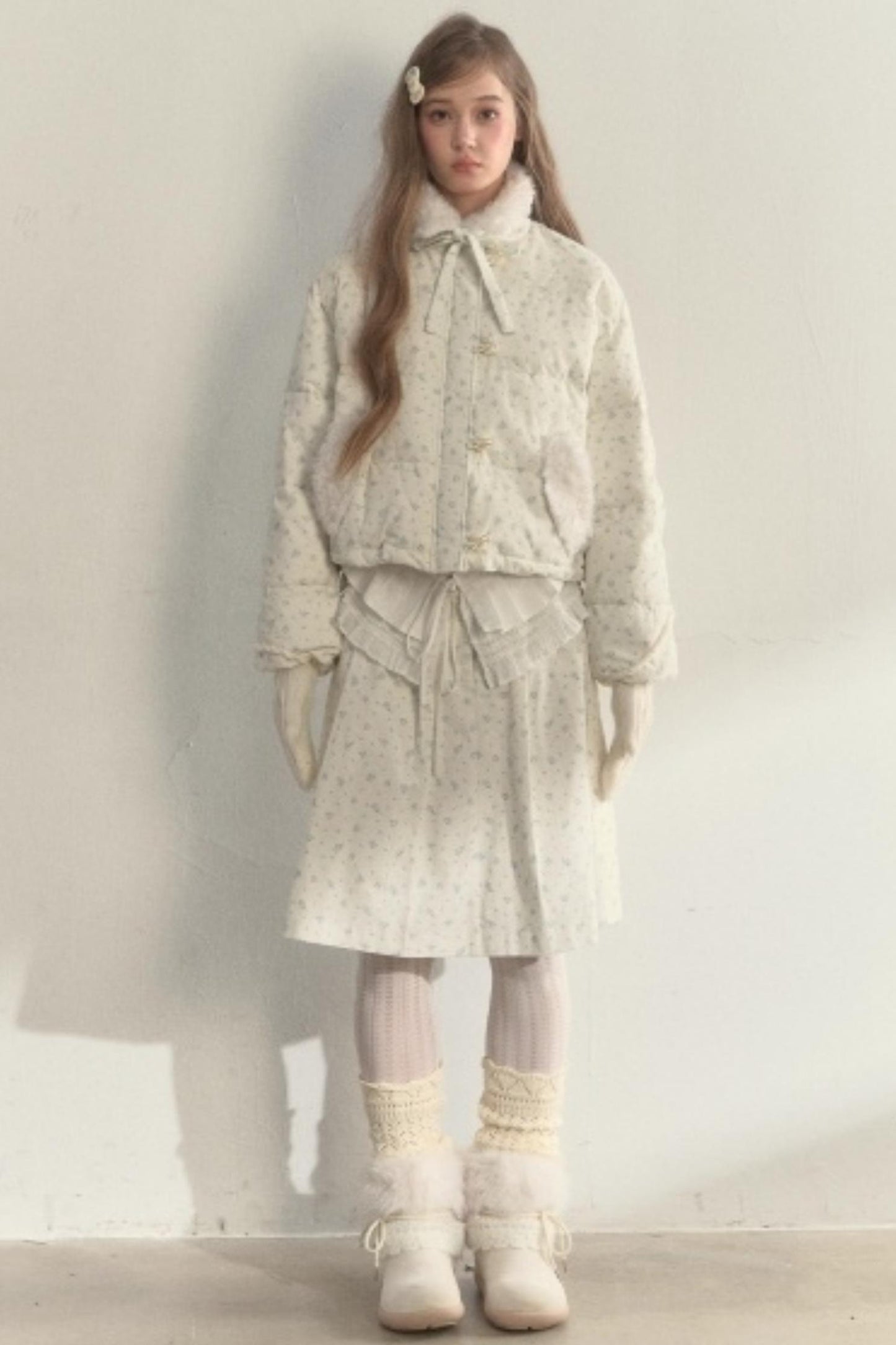 Whisper of Frostbite Corduroy Jacket Set-Up