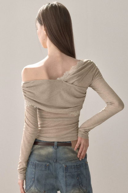 Sexy Off-Shoulder Lace Top