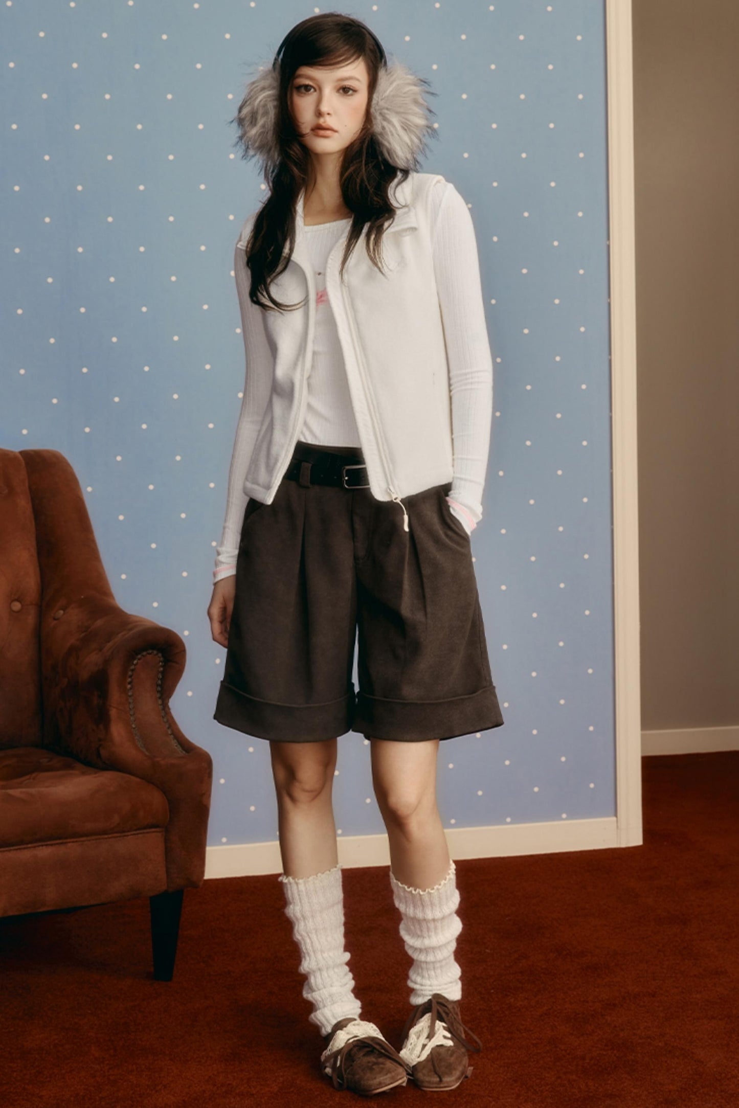 Winter Wide Leg Shorts