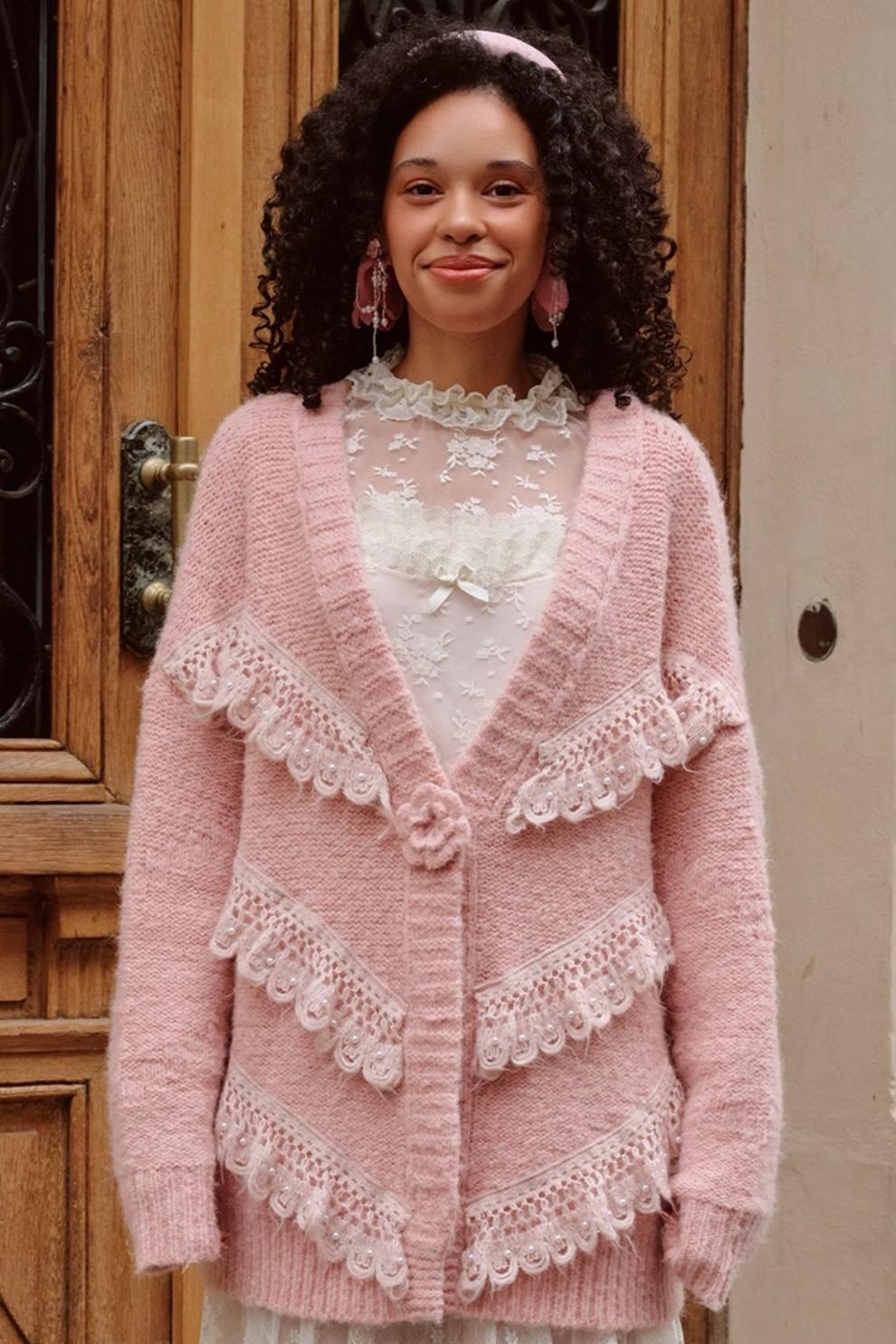 French Knit Cardigan