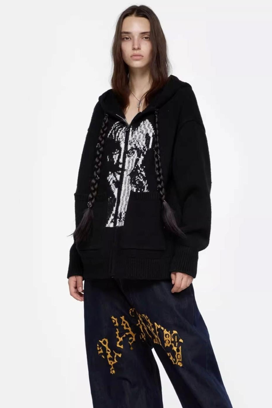 Braid Removable Sweater Outer